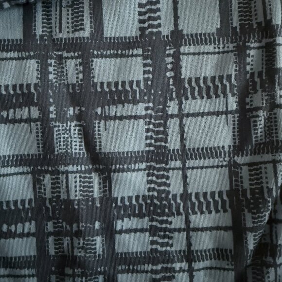 Under Armour Men's XL Blue Checked Fleece Lined Loose Fit Hoodie - Picture 3 of 5